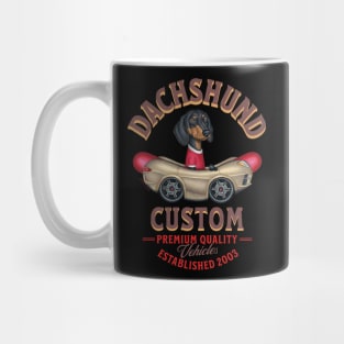 Dachshund Premium Quality Vehicles Mug